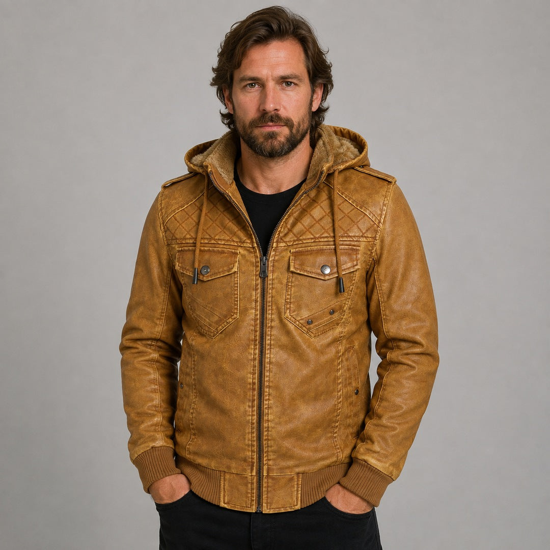 Lederjacke Seefeld — Model