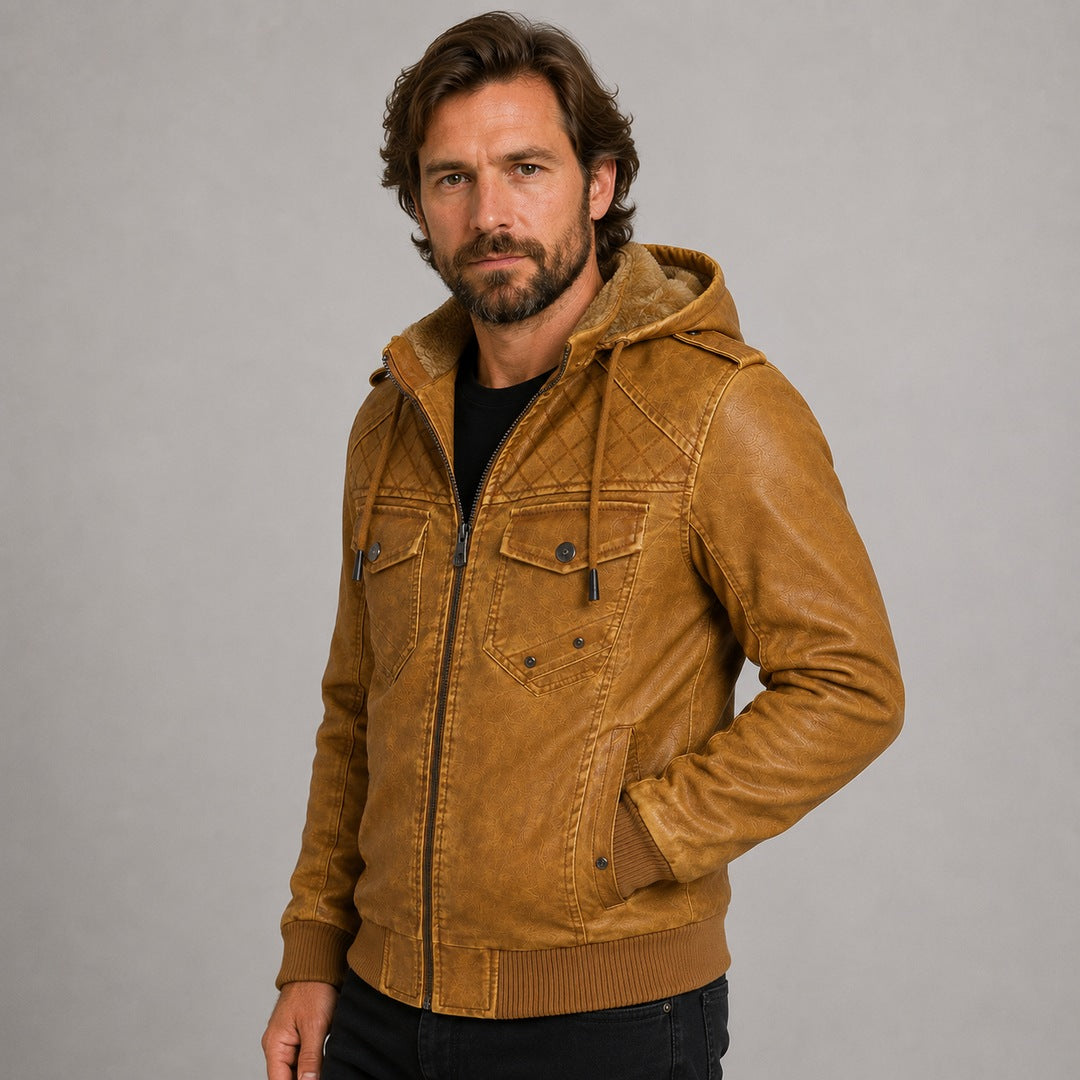 Lederjacke Seefeld — Model