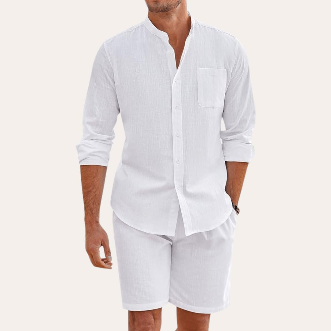 Sommer-Set aus Leinen