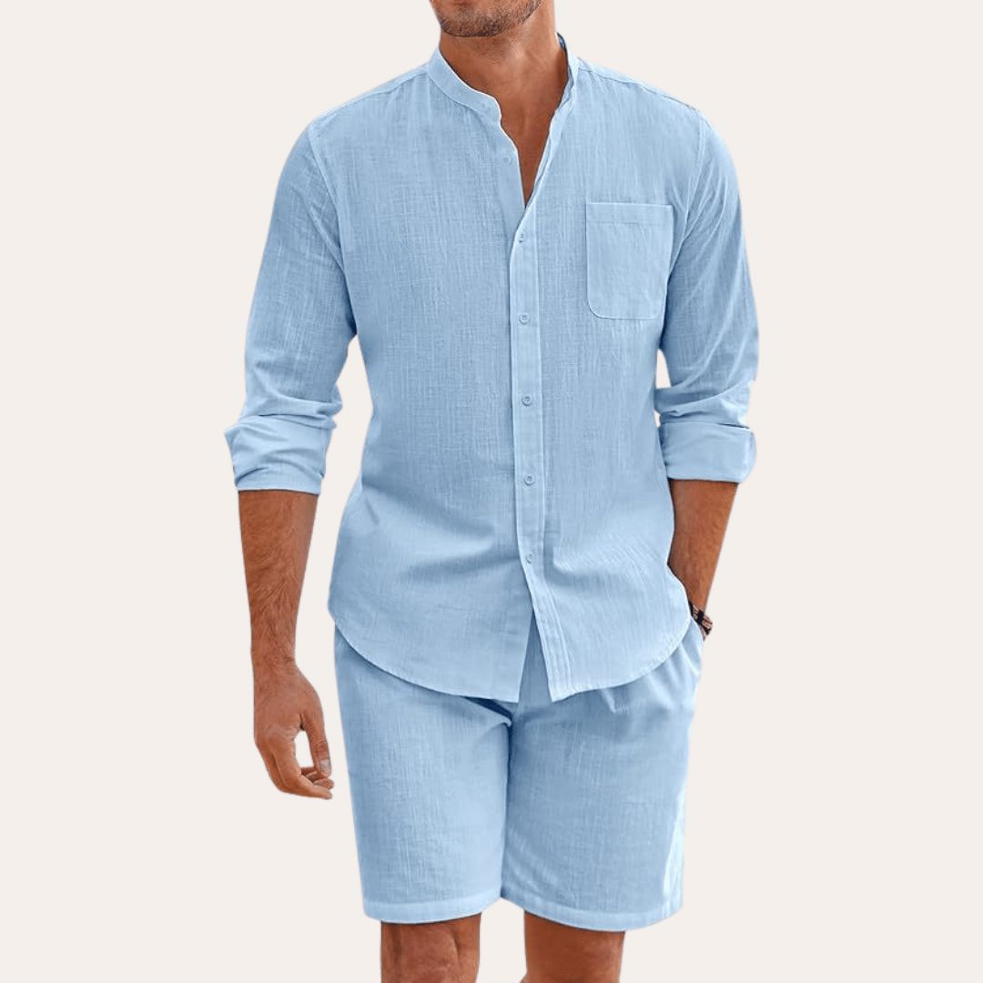 Sommer-Set aus Leinen