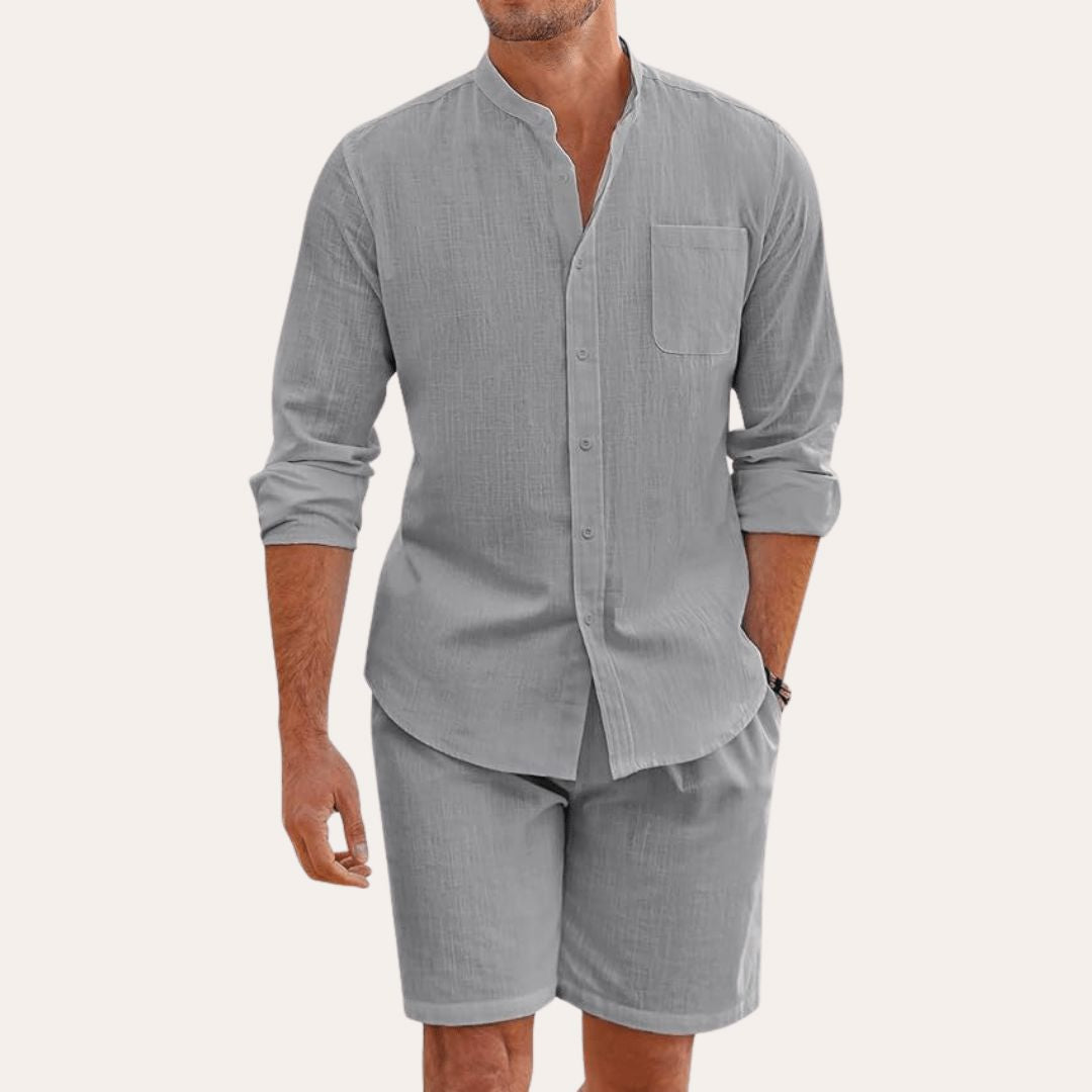 Sommer-Set aus Leinen