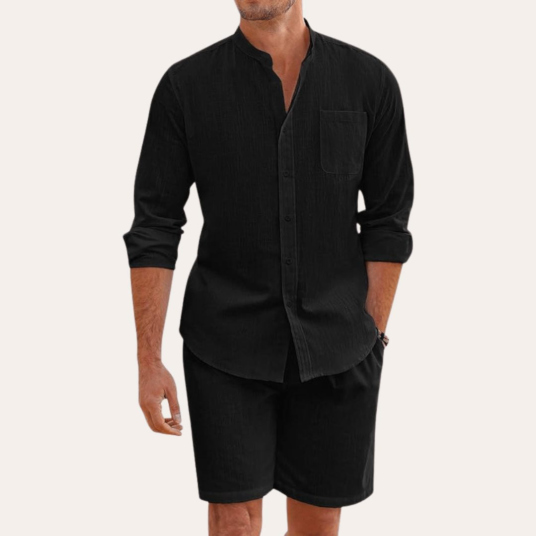 Sommer-Set aus Leinen