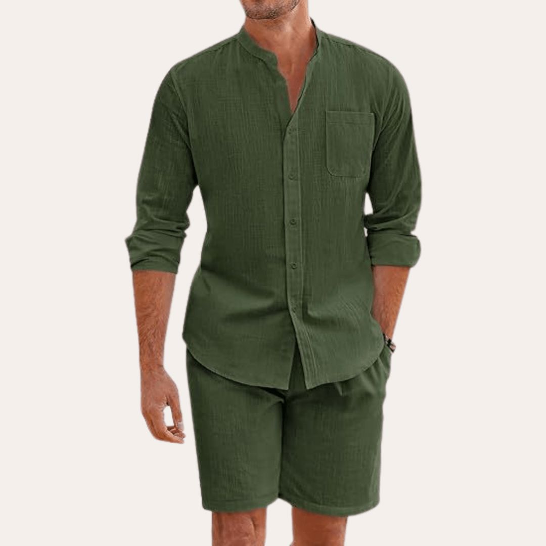 Sommer-Set aus Leinen