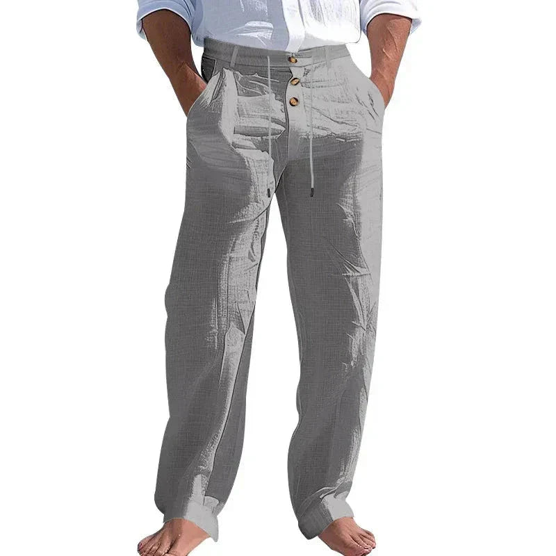 Sommerhose aus Leinen