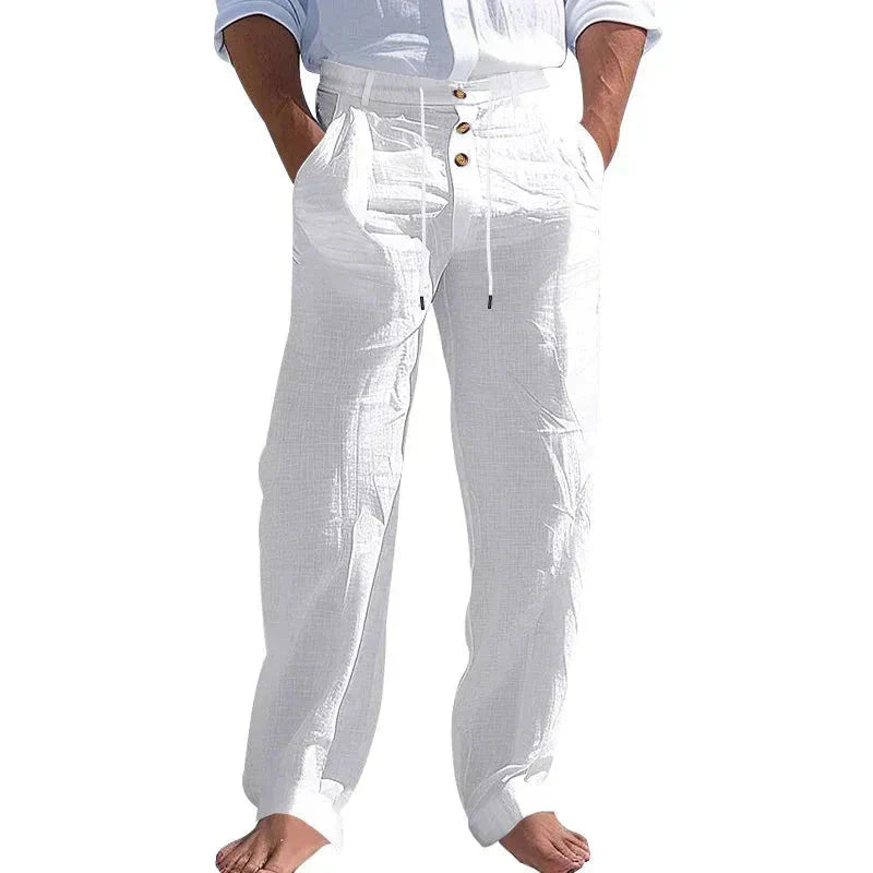 Sommerhose aus Leinen