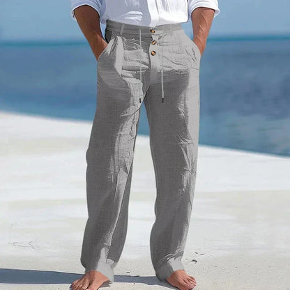 Sommerhose aus Leinen