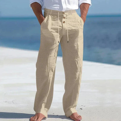 Sommerhose aus Leinen