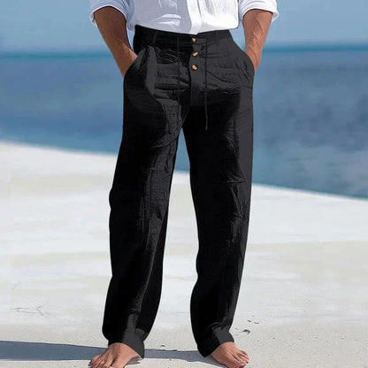 Sommerhose aus Leinen