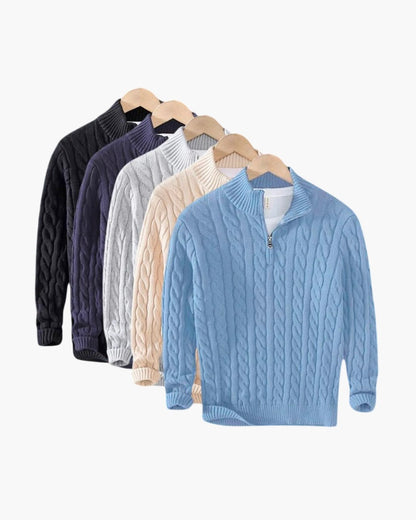 Taebaek 5er-Set Zopfmuster-Pullover