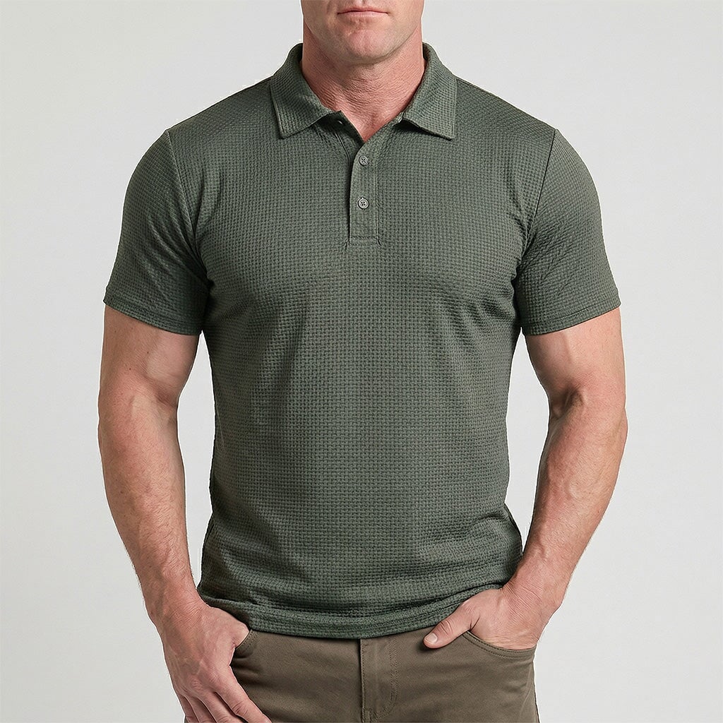 Van Aldric — Premium Herren-Poloshirt mit Komfort-Stretch