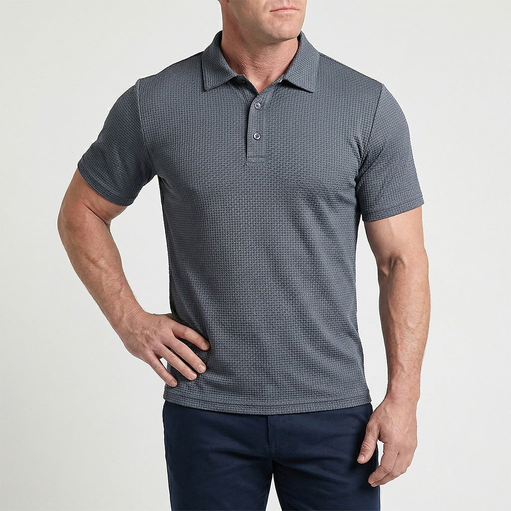 Van Aldric — Premium Herren-Poloshirt mit Komfort-Stretch
