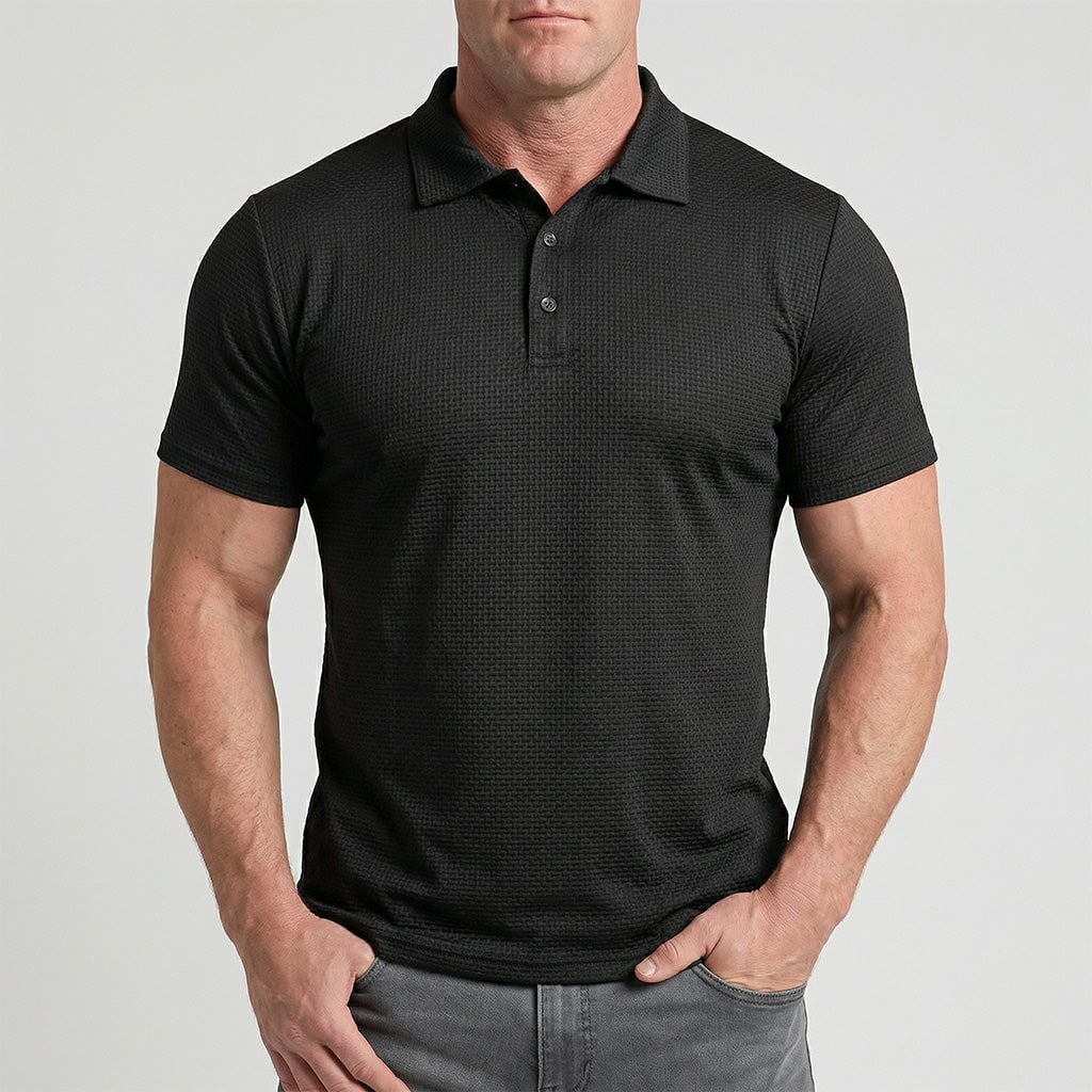 Van Aldric — Premium Herren-Poloshirt mit Komfort-Stretch