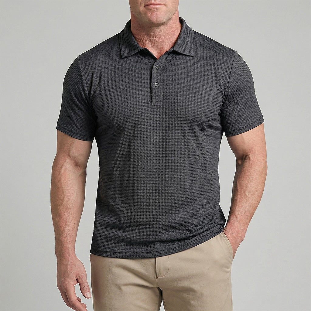 Van Aldric — Premium Herren-Poloshirt mit Komfort-Stretch