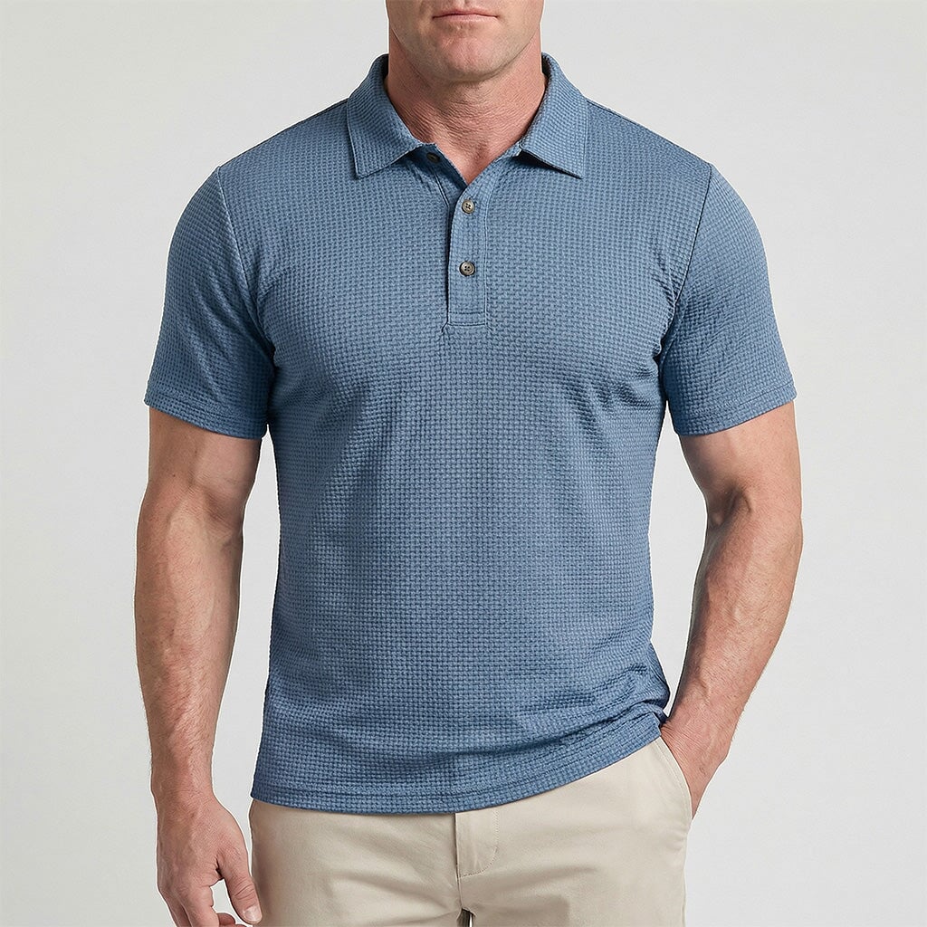 Van Aldric — Premium Herren-Poloshirt mit Komfort-Stretch